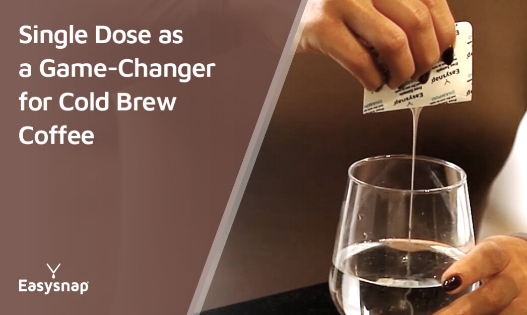 Cold Brew Single Dose Easysnap Packaging