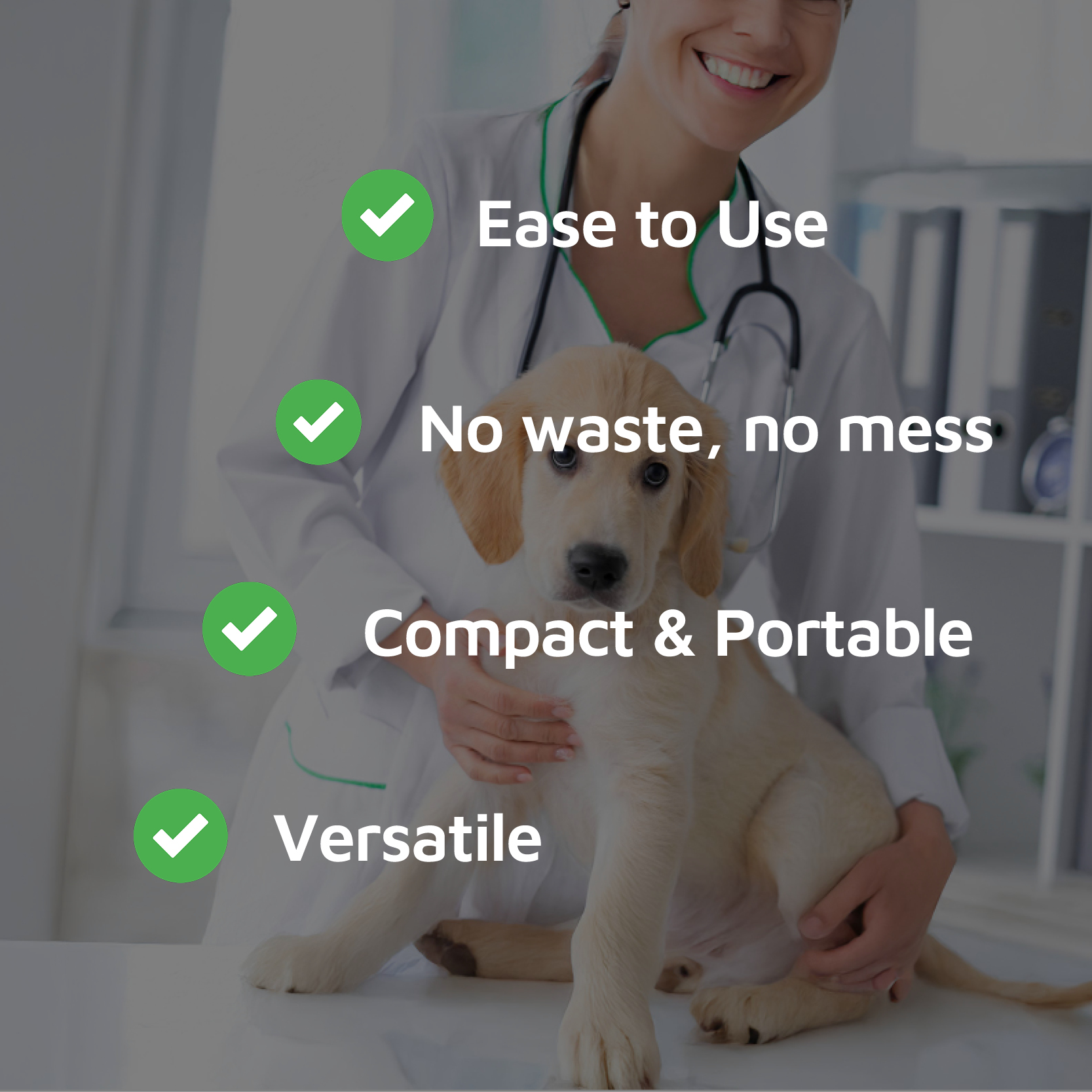 Easysnap Technology single dose for Pet Care Packaging