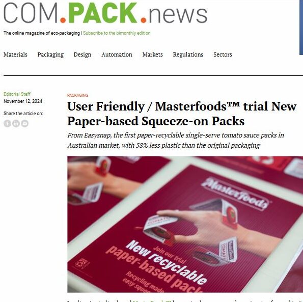 Com.pack Easysnap Masterfoods Easysnap Technology
