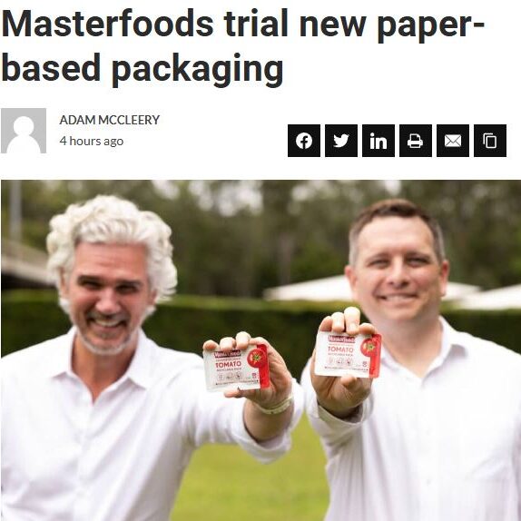 Food&Beverage news Masterfoods Easysnap Technology
