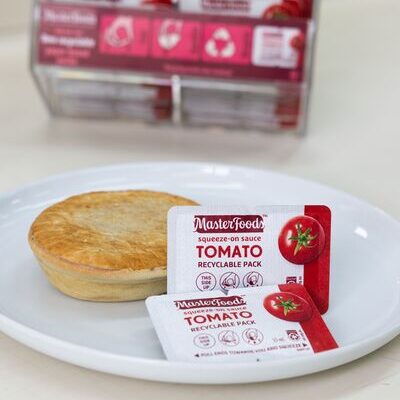 Tomato sauce Masterfoods Papersnap Easysnap Technology