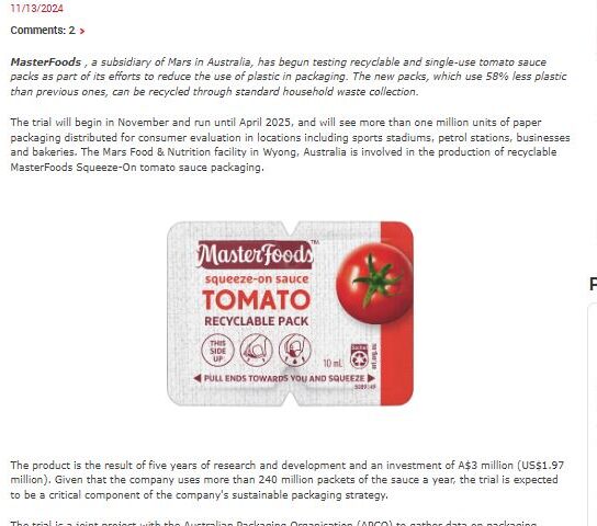 Unipack.ru Masterfoods Easysnap Technology