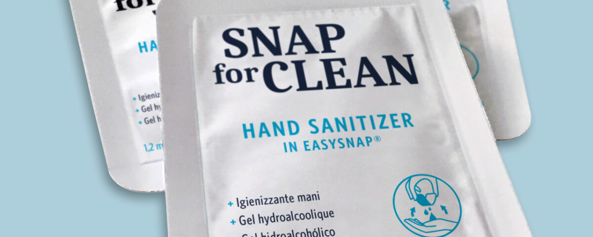 Hand Sanitzer Snap for clean